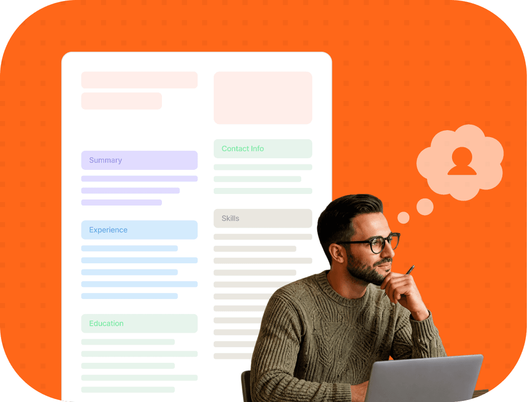 Resume illustration