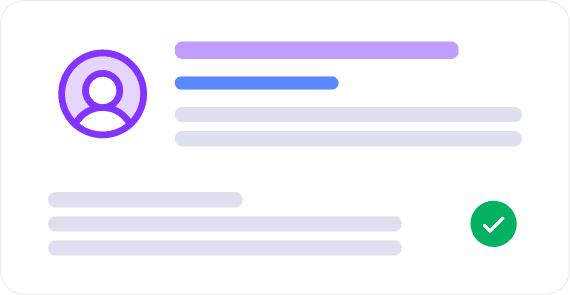 Personal profile preview