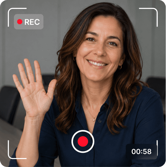 Video CV recording preview